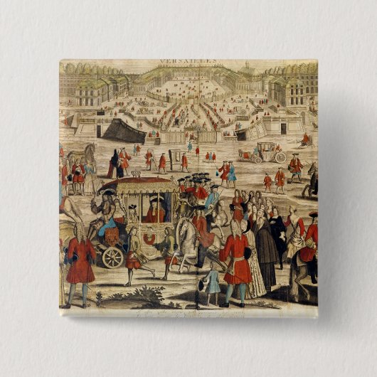 Ansicht von Versailles Button (Vorderseite)