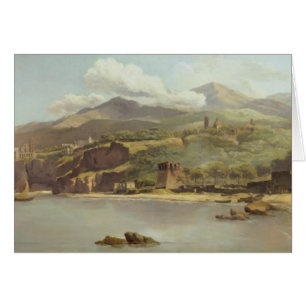 Ansicht von Vico Estense von Sorrent, das in