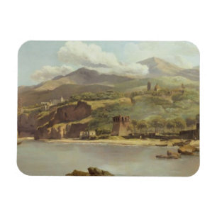 Ansicht von Vico Estense von Sorrent, das in Magnet