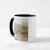 Ansicht von Vico Estense von Sorrent, das in Tasse (Vorderseite Links)