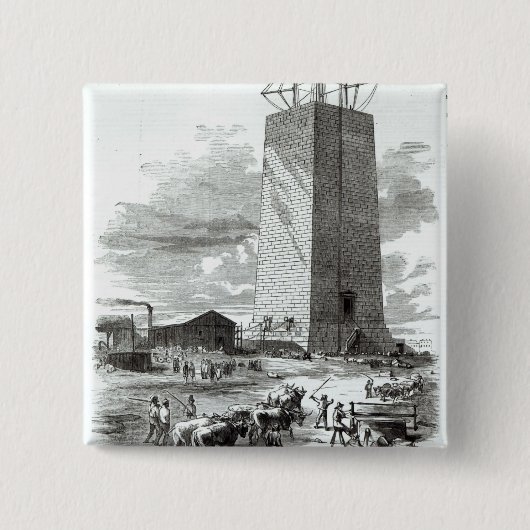 Ansicht von Washington-Monument Button (Vorderseite)