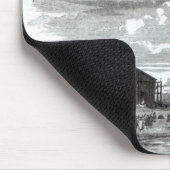 Ansicht von Washington-Monument Mousepad (Ecke)