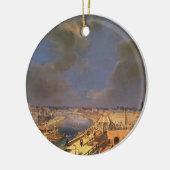Ansicht von Wien, 1819 (Öl auf Leinwand) Keramik Ornament (Links)