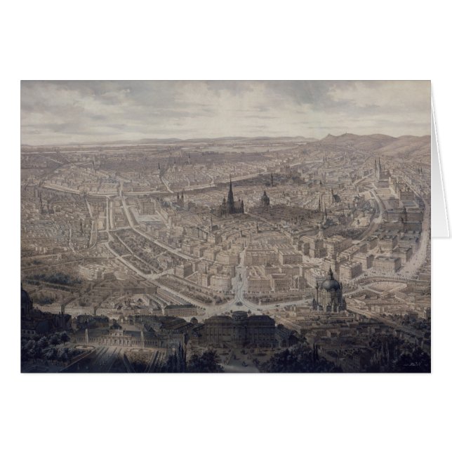 Ansicht von Wien, c.1860 (Vorderseite (Horizontal))