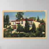 Ansicht von William Powells Wohnsitz Poster (Vorne)