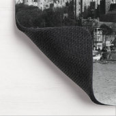 Ansicht von Windsor Schloss, über der Themse Mousepad (Ecke)