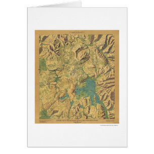 Ansicht von Yellowstone WY M.Ü.-Identifikation