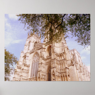 Ansicht von York Minster Poster