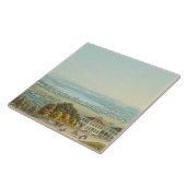 Ansicht von Zürich, c.1840 (w/c) Fliese (Seite)