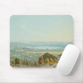 Ansicht von Zürich, c.1840 (w/c) Mousepad (Mit Mouse)