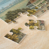 Ansicht von Zürich, c.1840 (w/c) Puzzle (Seite)