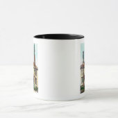 Ansicht von zwei TotempolesWrangell, AK Tasse (Zentrum)