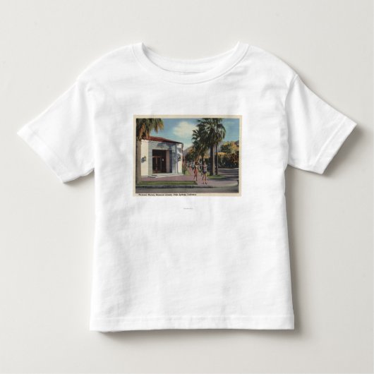 Ansicht Welwood Murray der Denkmal-Bibliothek Kleinkind T-shirt (Vorderseite)
