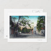 Ansicht West Elm StreetLodi, CA Postkarte (Vorne/Hinten)
