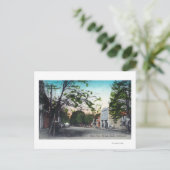 Ansicht West Elm StreetLodi, CA Postkarte (Stehend Vorderseite)