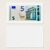 Ansicht zu 5 Euro-Banknoten (Vorne & Hinten)