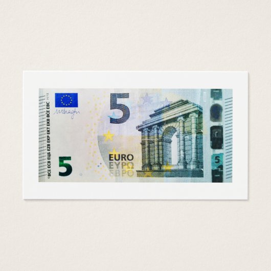 Ansicht zu 5 Euro-Banknoten (Vorderseite)