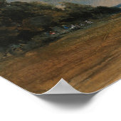 Ansicht zu Hampstead Heath - John Constable Poster (Ecke)