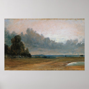 Ansicht zu Hampstead Heath - John Constable Poster