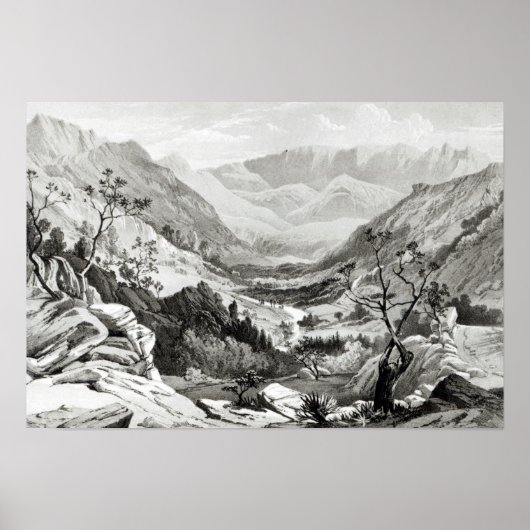 Ansicht zwischen Senafe und Rahaguddy Poster (Vorne)