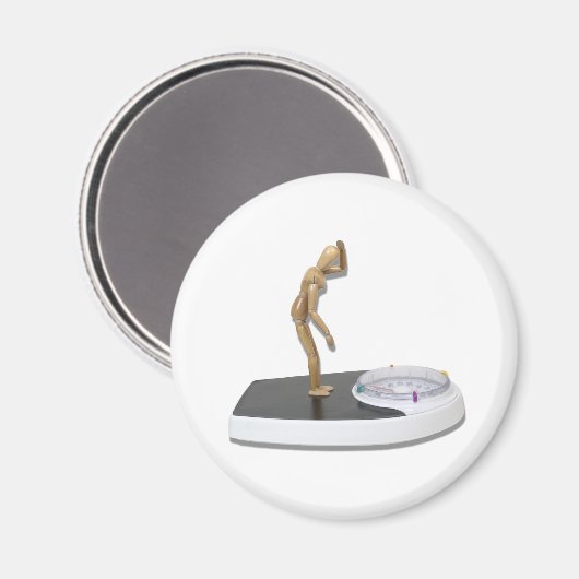 AnsichtBadezimmerScale072310 Magnet (Vorderseite/Rückseite)