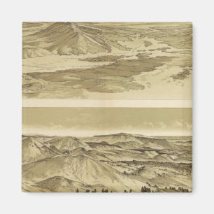 Ansichten aus dem Mount Trumbull und dem Monte Emm Magnet