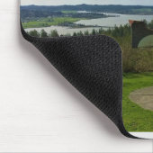 Ansichten aus der Astoria-Spalte, Oregon Mousepad (Ecke)