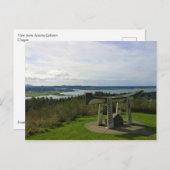 Ansichten aus der Astoria-Spalte, Oregon Postkarte (Vorne/Hinten)
