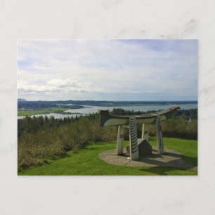 Ansichten aus der Astoria-Spalte, Oregon Postkarte