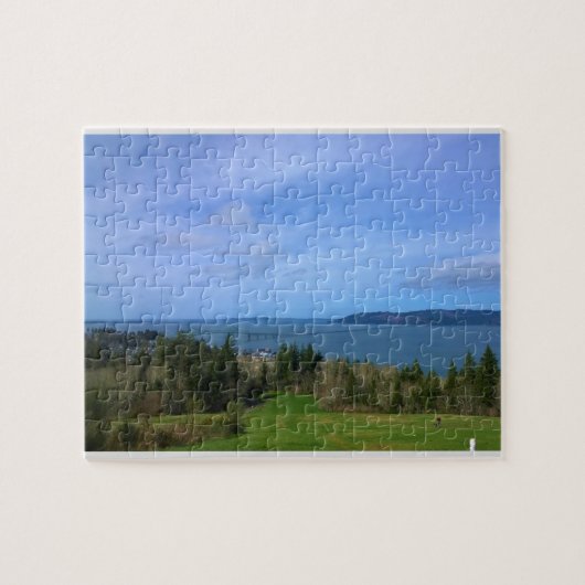 Ansichten aus der Astoria-Spalte, Oregon Puzzle (Horizontal)
