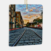 Ansichten der Fluss Street Keramikornament (Rechts)