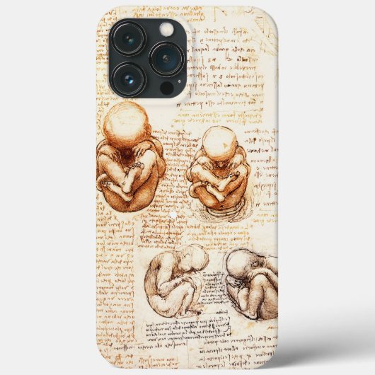 Ansichten eines Fetus in der Frau, Ob-Gyn Medical Case-Mate iPhone Hülle (Rückseite)