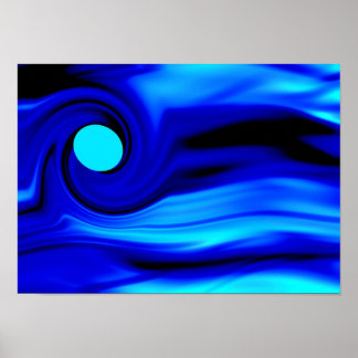 Ansichten Schlucken des Mondes Poster