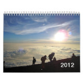 Ansichten vom Gipfel vom Fujisan, Japan Kalender (Titelbild)