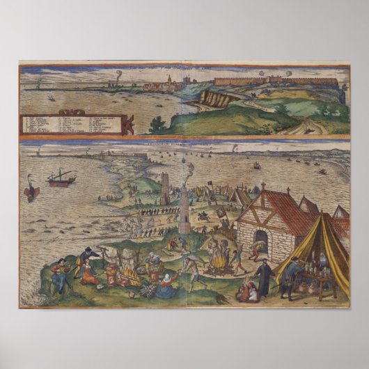 Ansichten von Cadiz Poster (Vorne)