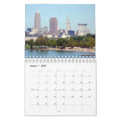 Ansichten von Cleveland-Kalender Kalender (Mär 2027)