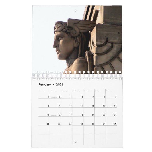 Ansichten von Cleveland-Kalender Kalender (Feb 2026)
