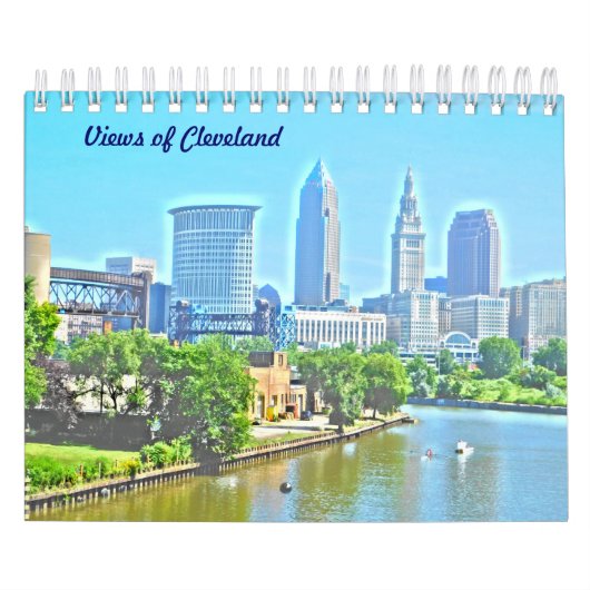 Ansichten von Cleveland-Kalender Kalender (Titelbild)
