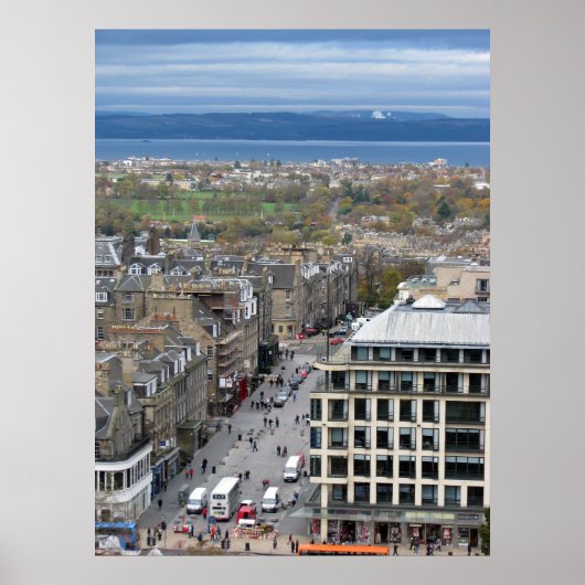 Ansichten von Edinburgh Schottland Poster (Vorne)
