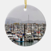 Ansichten von Homer Alaska Keramikornament (Vorne)