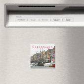 Ansichten von Kopenhagen. Nyhavn. S. 2. Magnet (In Situ (Geschirrspüler))