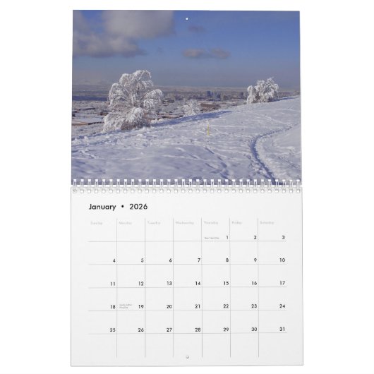 Ansichten von Salt Lake City - 2014 Kalender (Jan 2026)