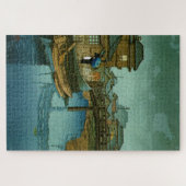 Ansichten von Tokaido Shinagawa Kawase Hasui Puzzle (Horizontal)