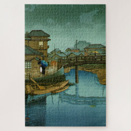 Ansichten von Tokaido Shinagawa Kawase Hasui Puzzle