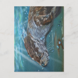 Ansichtkaart Otter. Postkarte