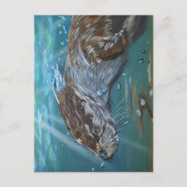 Ansichtkaart Otter. Postkarte