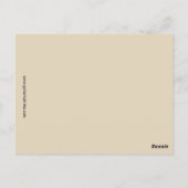 Ansichtkaart Roodborst. Briefkaart Postkarte (Rückseite)