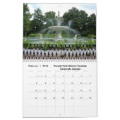 Ansichtskalender für Florida und Georgien Kalender (Feb 2026)