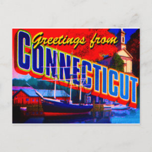 Ansichtskarte aus Connecticut Postkarte