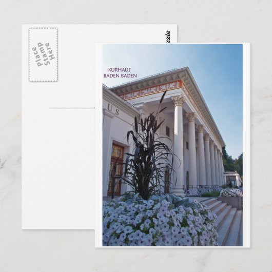 Ansichtskarte Baden-Baden Postkarte (Vorne/Hinten)